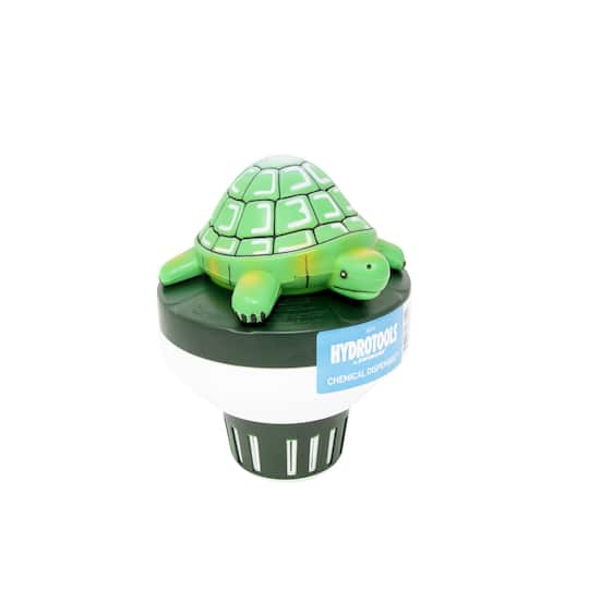 Swimline HydroTools 7.5" Floating Turtle Pool Chlorine Dispenser